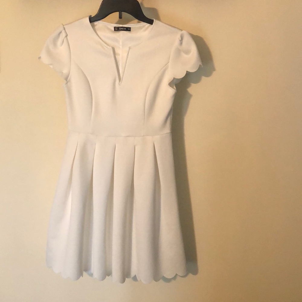 White dress
